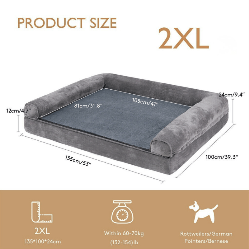FurryFriends™ Orthopedic Calming Bed
