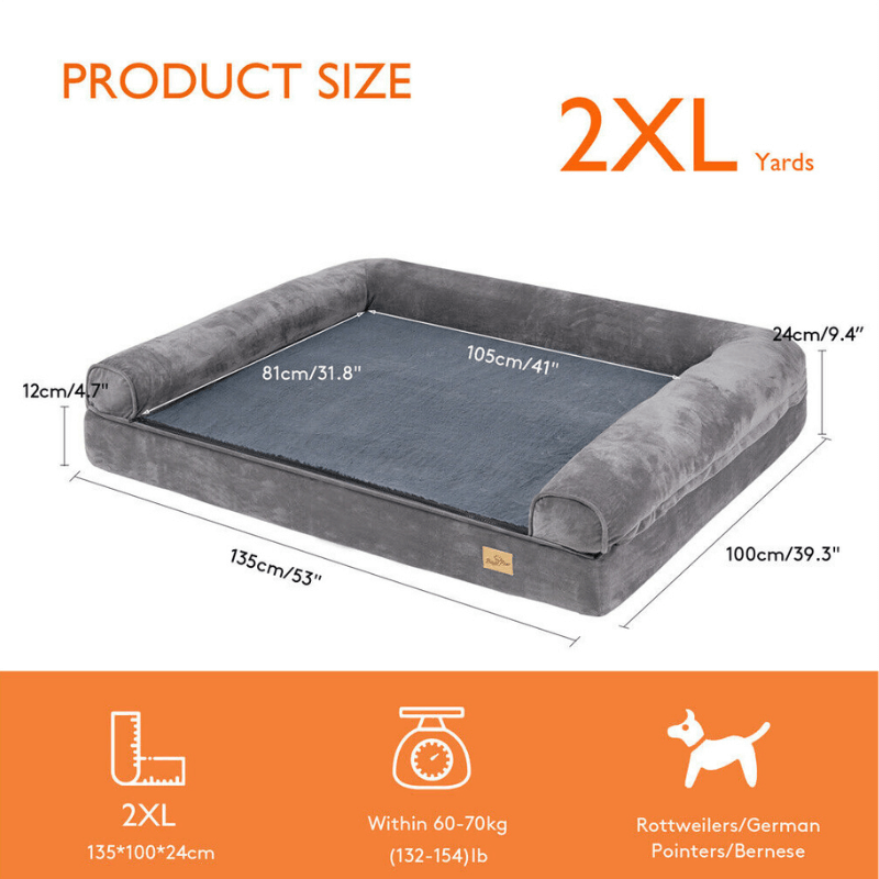 FurryFriends™ Orthopedic Calming Bed