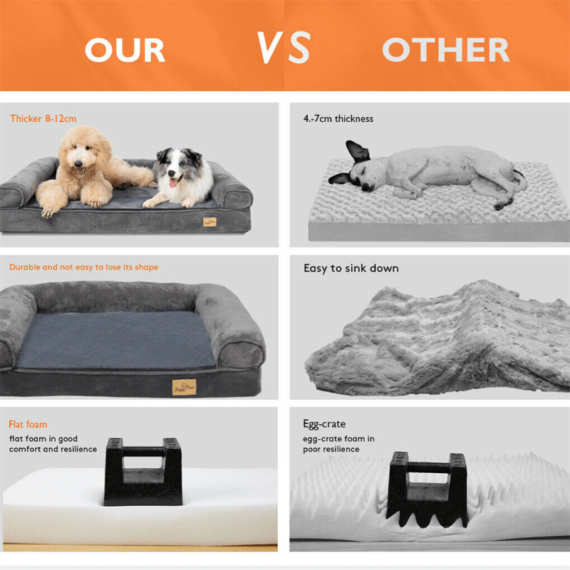 FurryFriends™ Orthopedic Calming Bed