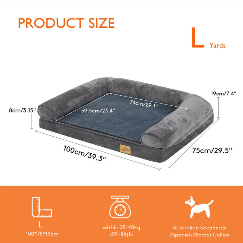 FurryFriends™ Orthopedic Calming Bed