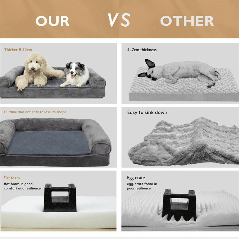 FurryFriends™ Orthopedic Calming Bed