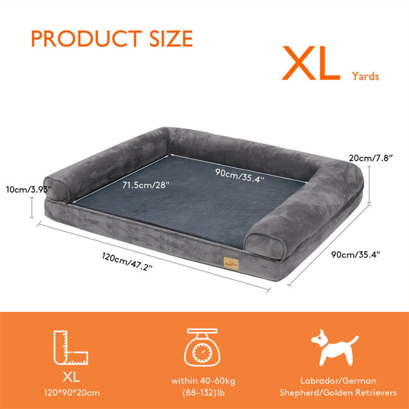 FurryFriends™ Orthopedic Calming Bed