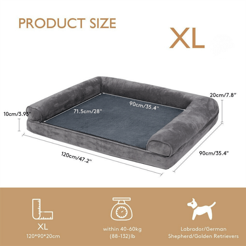 FurryFriends™ Orthopedic Calming Bed