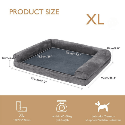 FurryFriends™ Orthopedic Calming Bed