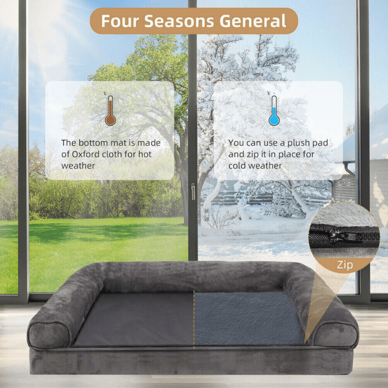 FurryFriends™ Orthopedic Calming Bed